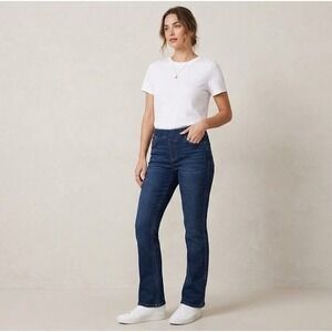 Jag Jeans Paley Bootcut Women 16 Blue Mid Rise Pull On Stretch Denim 33 Inseam‎